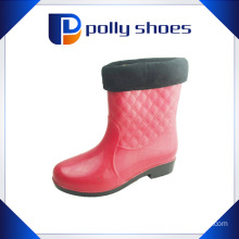 Hot Sale Fashion Women PVC Plastic Rain Shoes